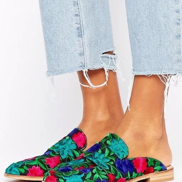 Free People Brocade At Ease Loafer runs small - Picture 4 of 6